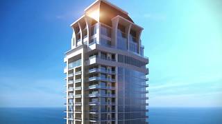 Estates at Acqualina North Tower Model Residence tour [upl. by Adniram]