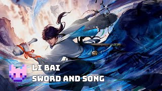 Honor of Kings Global  Li Bai Sword and Song  Skin Showcase  Legend Limited [upl. by Shore]