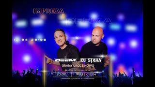 DeeM  DJ STAHA 12042024 BDay Live Stream NAJLEPSZA KLUBOWA MUZYKA  Retro time 2024  TikTok [upl. by Tedra]