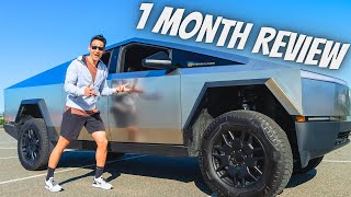 Tesla Cybertruck 1 Month Review  Do I Regret It [upl. by Yecad]