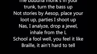 It Aint Hard to Tell  Nas  Lyrics [upl. by Charline]