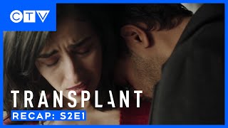 Recap Bashs Relationship With Rania And Novak  Transplant S2E1 [upl. by Leeanne]