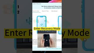 How to Fix iPhone Stuck On supportapplecom shorts ios tuneskitiossystemrecovery [upl. by Ledah946]