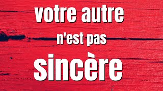 Votre Autre nest pas sincère Tirage relation triangulaire [upl. by Weisman]