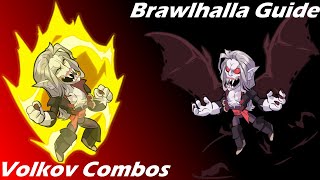 Brawlhalla Guide  Easy Volkov combos [upl. by Garnet]