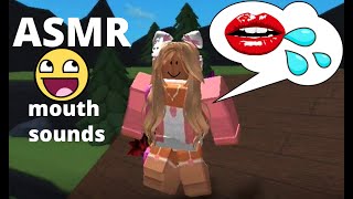 ASMR Roblox  Relaxing mouth sounds 👄 💦  Real Game 💤 asmr roblox [upl. by Qooraf]