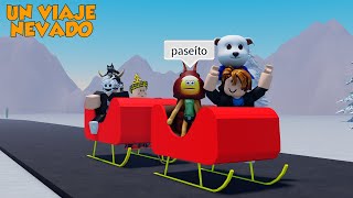 UN VIAJE NEVADO MOMENTOS DIVERTIDOS ROBLOX [upl. by Revorg]