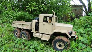 US Army Reo M35  Cross RC HC6  6x6 RC Truck [upl. by Sotsirhc]