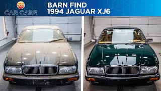 Detailing A Barn Find 1994 Jaguar XJ6  303 Car Care [upl. by Aisat]