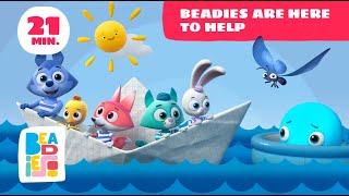 Beadies — Beadies are here to help — Collection of episodes — Cartoons for kids development [upl. by Pond]