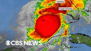 Latest details on Hurricane Milton with landfall expected in Florida [upl. by Ecyoj664]