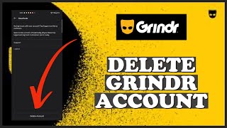 How to Delete Grindr Account 2024  Remove Grindr Account [upl. by Eillit]