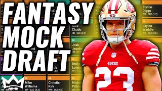 2024 Fantasy Football Mock Draft  12 Team  PPR Pick 1 [upl. by Marylin]