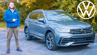 2022 Volkswagen Tiguan SEL RLine  Review  Sporty and TECH PACKED [upl. by Ellennod29]