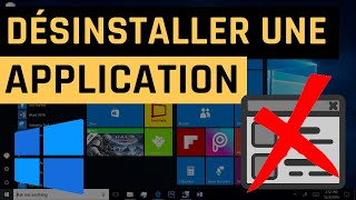 Astuce Windows 10  Désinstaller un programme [upl. by Story4]