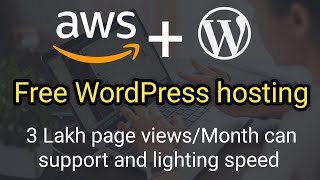 Create free wordpress website setup with AWS pro fastest hosting [upl. by Bores]