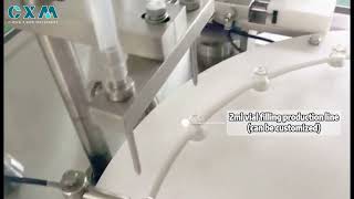 15ml vial filling production linemachine factory bottlefillingmachine automation filling cap [upl. by Samoht]