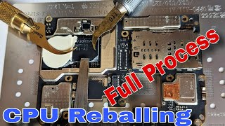 CPU Reballing Full Process  CPU Reballing Full Course  CPU Reballing Tricks [upl. by Kamaria994]