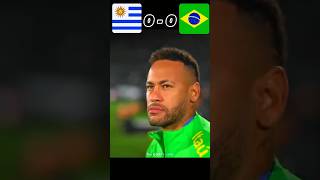 Uruguay🇺🇾 vs Brazil🇧🇷  Aura Neymar Qualifiers 2026 wc [upl. by Motteo709]