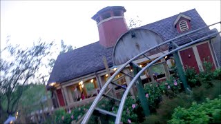 The Barnstormer Roller Coaster Front Seat POV Magic Kingdom Walt Disney World Resort [upl. by Deragon]