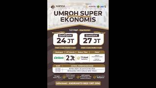 UMROH SUPER EKONOMIS  INFO 082313072394  ANDRIANTO dakwah madina umroh [upl. by Venterea]