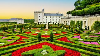 Chateau de Villandry A French Castle with Stunning Gardens [upl. by Hgielac]