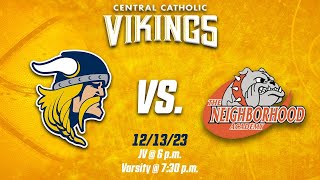 Central Catholic Basketball vs Neighborhood Academy  LIVESTREAM [upl. by Gulgee]