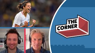 A chat with USWNT Superstar Carli Lloyd  The Corner [upl. by Airreis84]