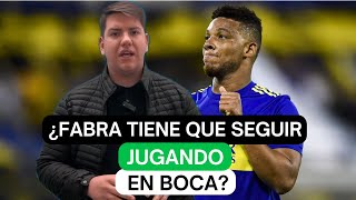 ¿Fabra tiene que seguir jugando en Boca [upl. by Novelia654]