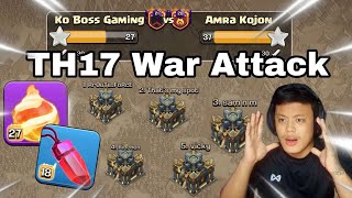 TH17 ရဲ့အကောင်းဆုံး Ground Attack Clash of Clans [upl. by Atirak]