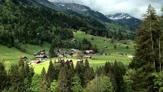 Geneva Airport to Les Diablerets via Aigle by Train [upl. by Hodgson]