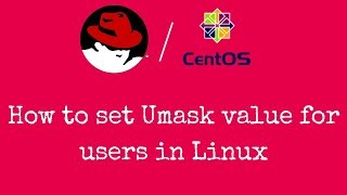 What is Umask and how to set Umask value in Linux  Hindi [upl. by Ffirahs]