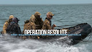 ADF  Army soldiers patrol northern Western Australia  OP Resolute [upl. by Uhayile]