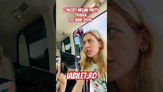 🔴 A mai rămas doar o săptămână și ne vedem la Oradea la Melimi Party Concert 22 iunie 2024 shorts [upl. by Cinderella297]