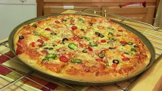 Homemade Pizza Video Recipe⭐️  Start to Finish Pizza Recipe with Dough Sauce and Toppings [upl. by Sancho]