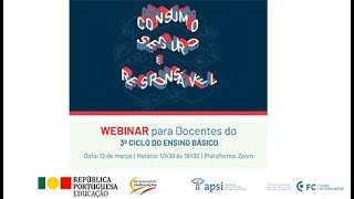 Webinar  Consumo Seguro e Responsável [upl. by Ivette258]