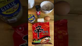 Shin Ramyun Noodles with Pepper Shrimp [upl. by Islehc]