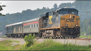 Rodger The Railfan CSX Track Geometry Train [upl. by Anitsud560]