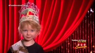 Toddlers and Tiaras  She would be one fabulous stripper Las Vegas LalapaZOOza Pageant PART 4 [upl. by Novyak]