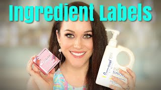 HOW TO READ SKINCARE  COSMETICS INGREDIENT LABELS 💎💎 [upl. by Wennerholn]