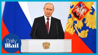 Putin accuses US of blowing up Nord Stream pipeline [upl. by Naleag876]