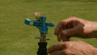 How to water your lawn with an impact sprinkler [upl. by Shannan294]