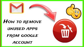 How to remove connected apps from google account  how to remove Gmail from other app [upl. by Irallih617]