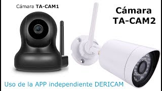 VideoTutorial de la APP DERICAM para cámaras TACAM [upl. by Lingwood835]