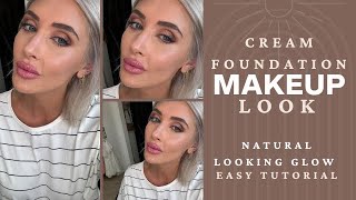 GRWM While I Use The New Cream Foundation [upl. by Kallick]