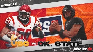 USC 🟡🔴⚪️ 🆚 Oklahoma State 🟠⚫️⚪️ Combine League NCAA 25 [upl. by Emerick]