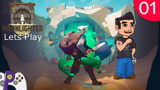 Moonlighter  Lets Play  Episode 1 [upl. by Einnep974]