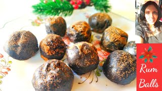 Rum Balls RecipeChristmas 2021 seriesAkshatas RecipesRecipe 22 [upl. by Earased]