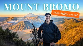 Things To Know Before Going To Mount Bromo Sunrise Tour  INDONESIA [upl. by Ahsille]