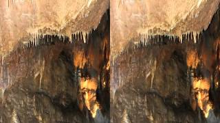 3D Video Talking Rocks Cavern YT3D Stereoscopic [upl. by Onirefez]